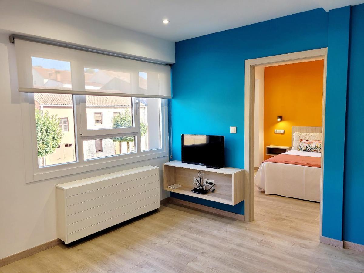 Inicia Avio Apartamentos 圣地亚哥－德孔波斯特拉 外观 照片